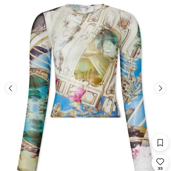 Miaou long sleeve shirt, roman style - Picture 4 of 4